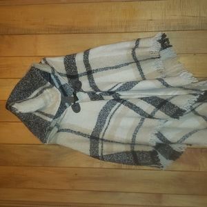 Vince Camuto hooded wrap